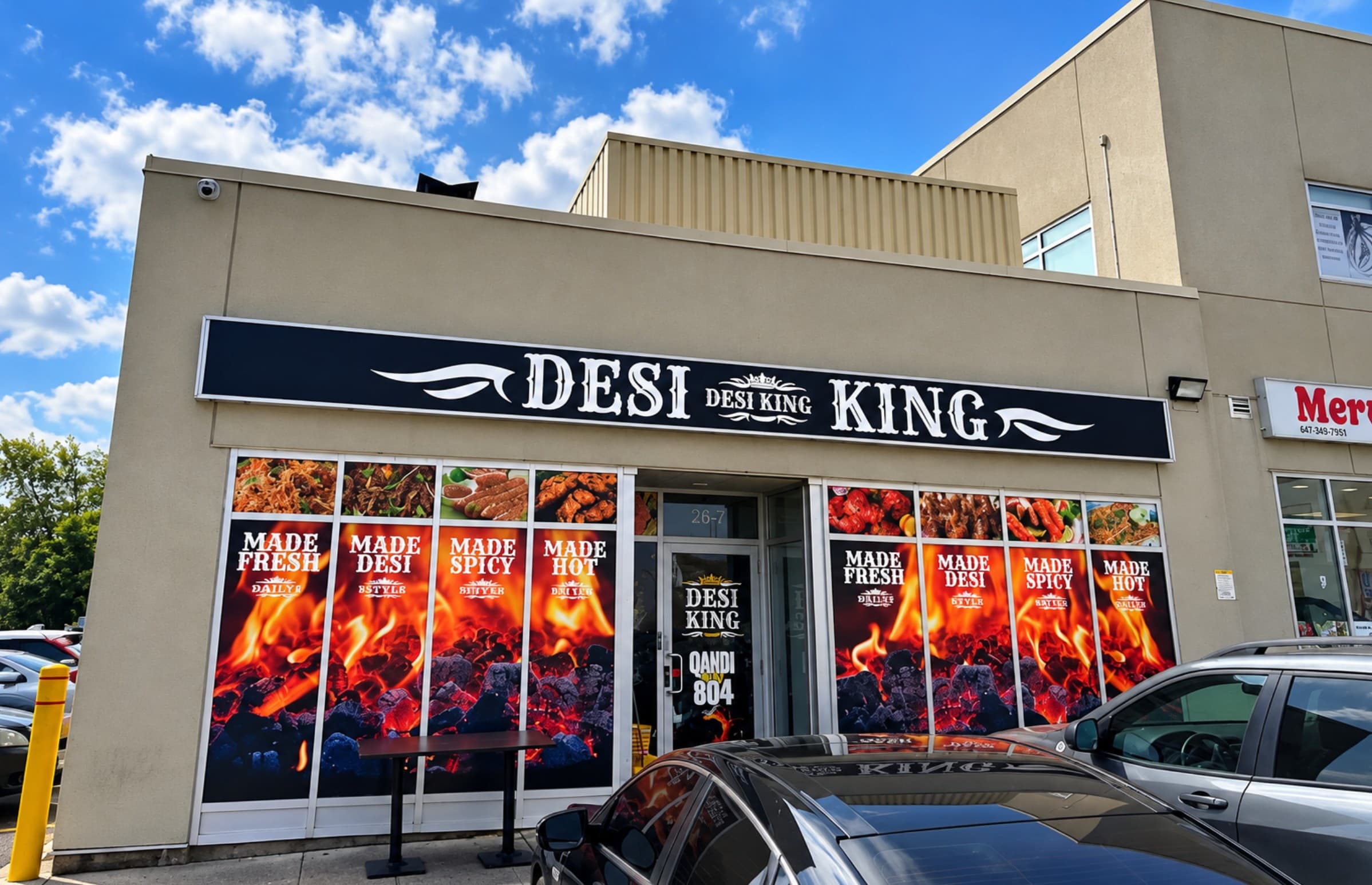 Food at Desi King